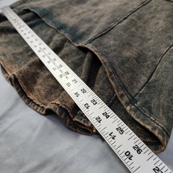 Skinny Minnie Y2K Vintage Womens Detail Skirt Size Medium Steampunk Made in USA - Picture 4 of 10